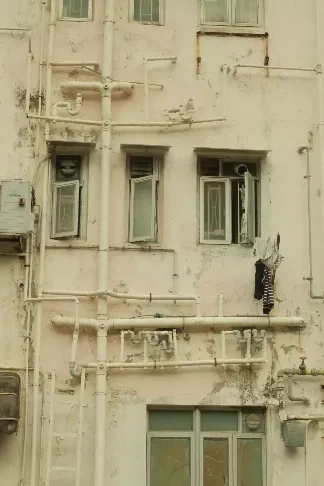 Paysage urbain dense